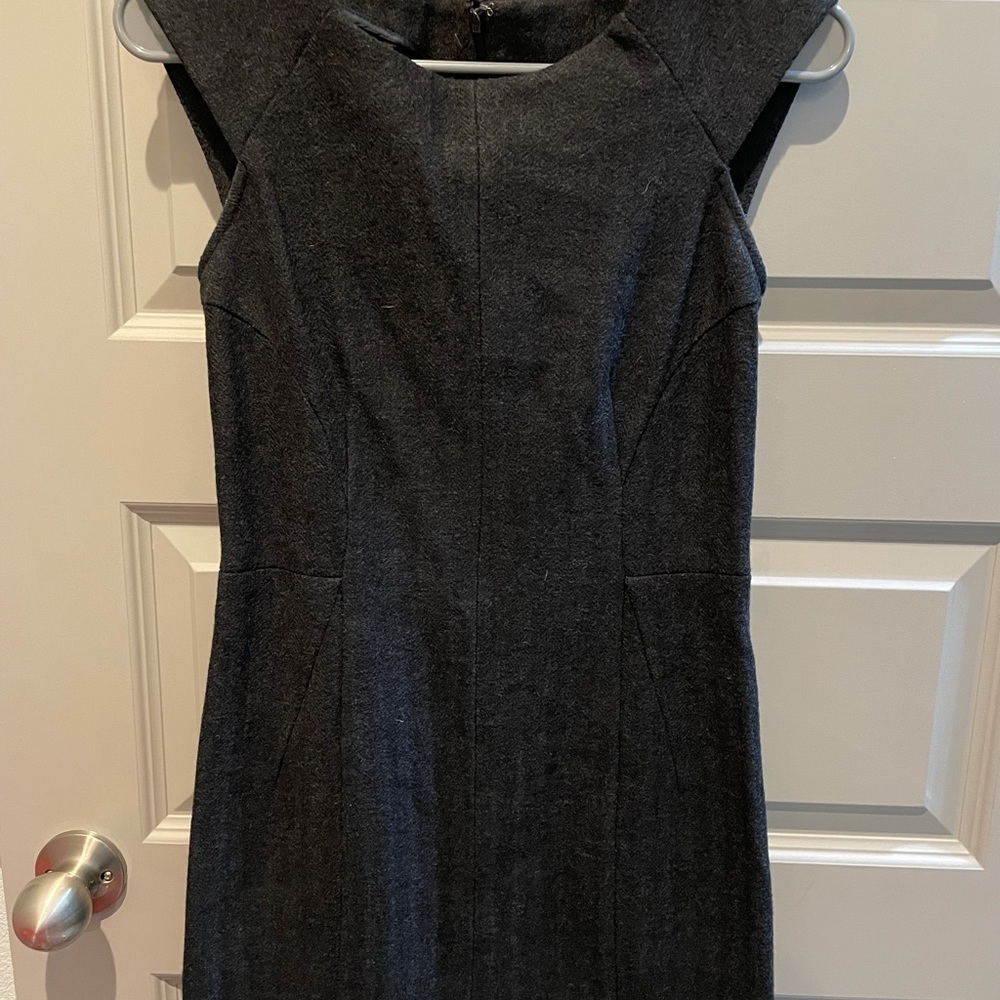 BANANA REPUBLIC wool like new sheath